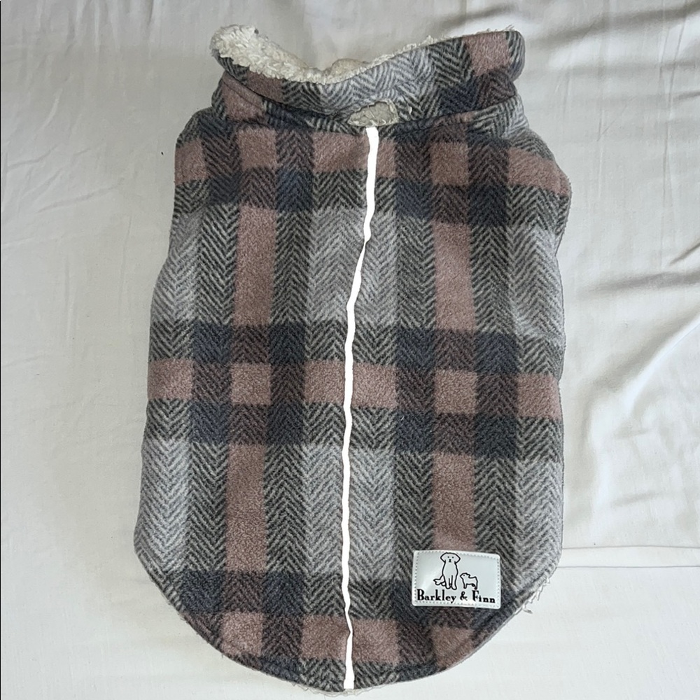 Barkley & Finn Plaid Dog Coat